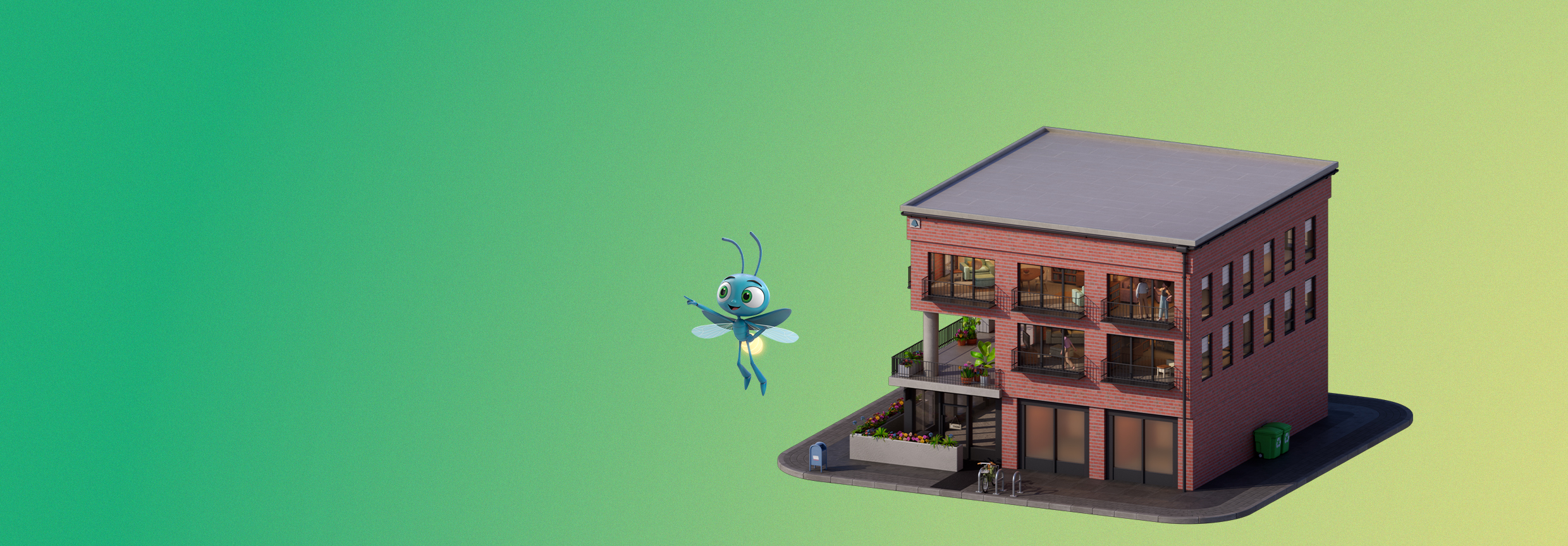 Make your apartment cleaner and greener.