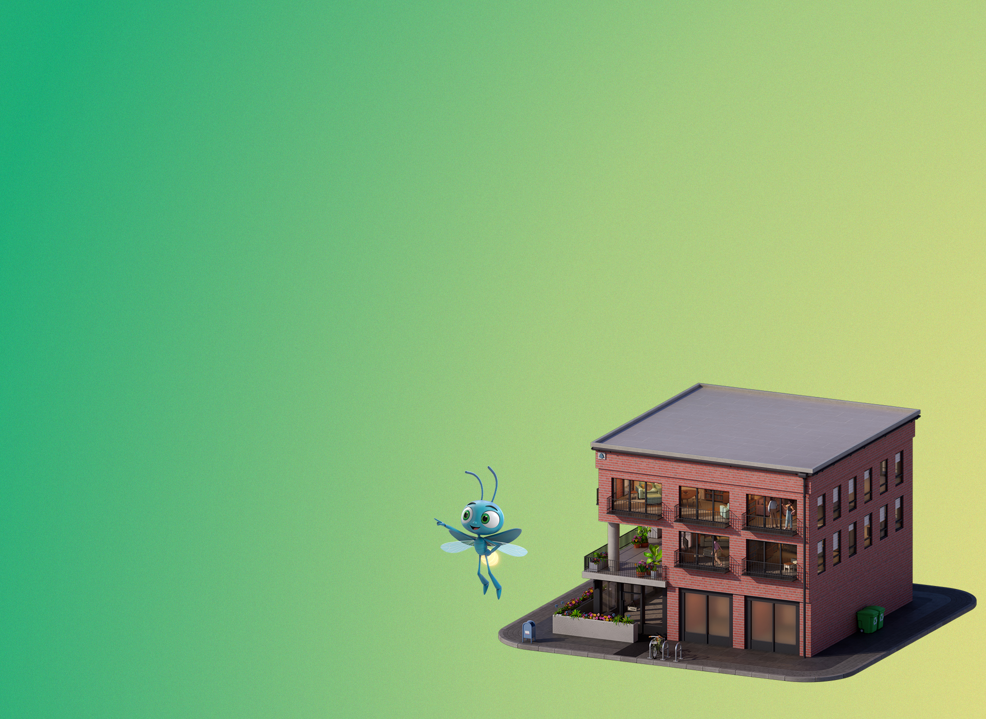 Make your apartment cleaner and greener.