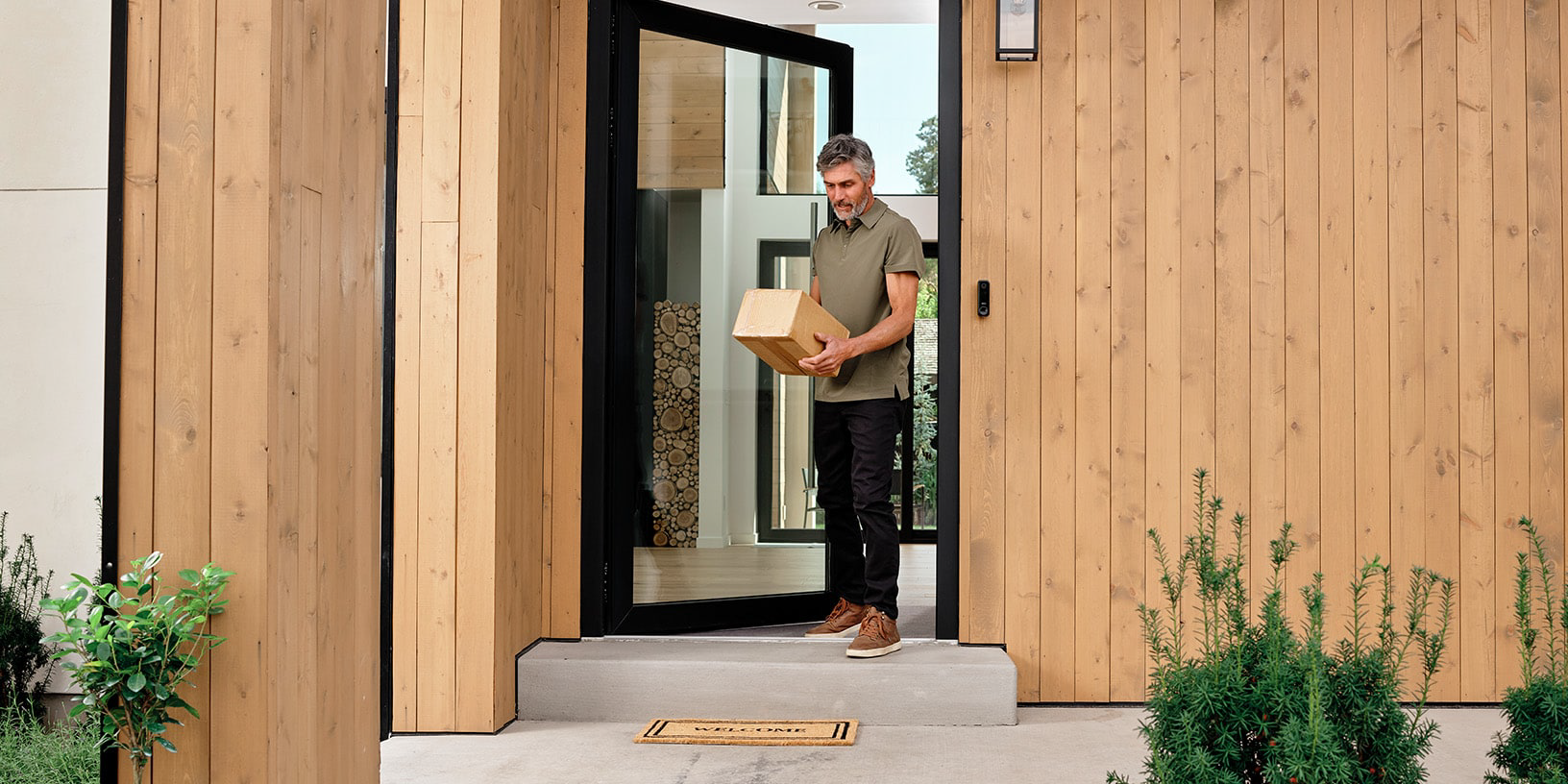 Get a FREE Vivint Smart Thermostat and Doorbell 
Camera Pro.
