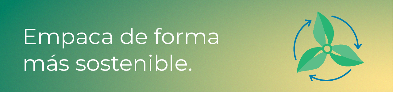 Choose sustainable packing materials