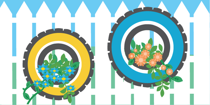 Recycled Tires